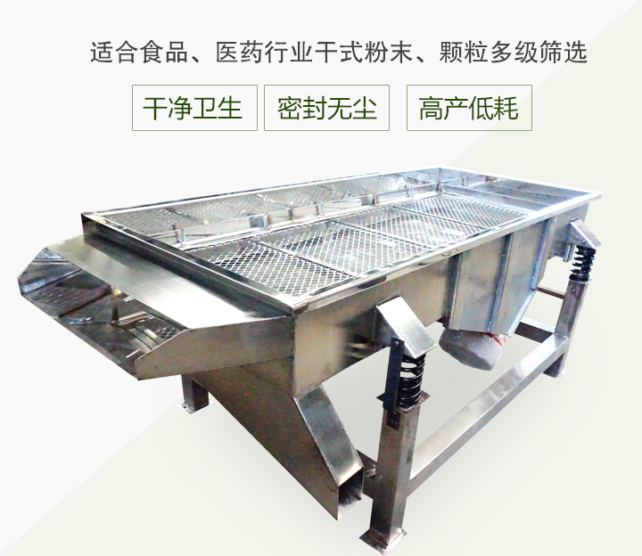 不鏽鋼直線篩産品概述